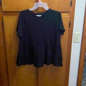Time and Tru size medium peplum top.